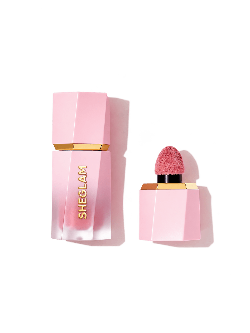 رژگونه مایع شیگلم مات مدل Liquid Blush Matte — Love Cake — نمای ۱