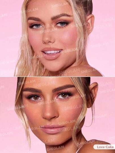 رژگونه مایع شیگلم مات مدل Liquid Blush Matte — Love Cake — نمای ۳
