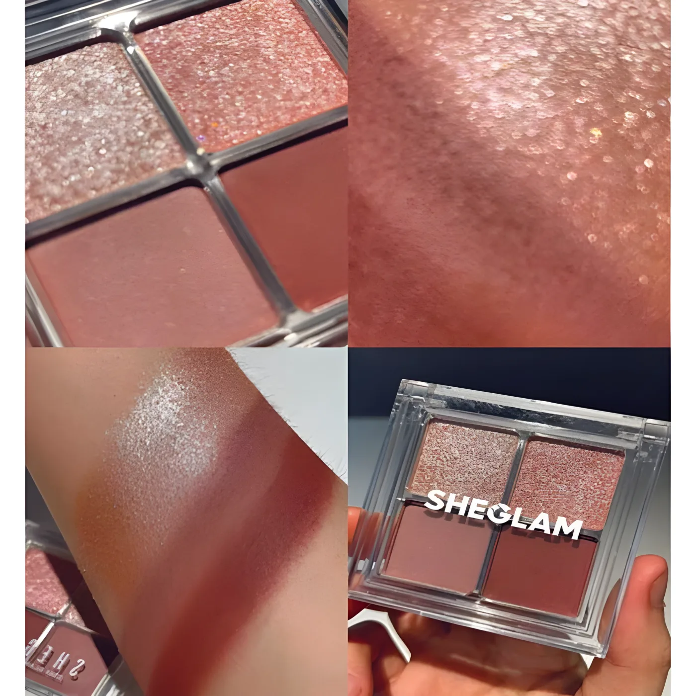 پالت سایه چشم کازمیک کریستال شیگلم رنگ — Spellbound Cosmic Crystal Eyeshadow Palette — نمای ۳