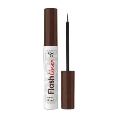 خط چشم قهوه ای مایع Flash Liner گلدن رز