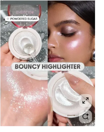 هایلایتر گلوچی بانسی شیگلم — Powdered Sugar — نمای ۲