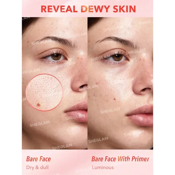 پرایمر شیگلم مدل Melon Melt Niacinamide Serum — نمای ۴