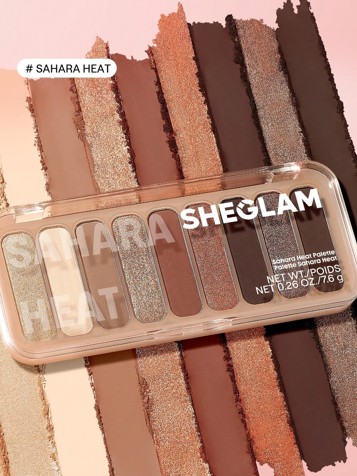 پالت سایه چشم رنگ: Sahara Heat شیگلم — نمای ۲
